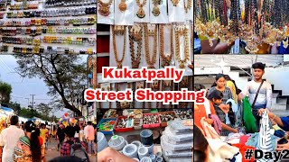 Kukatpally Street Shopping 🛍  Latest Collection  Budget Friendly Shopping  Jntu Shopping [upl. by Essilevi]