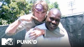 Ashton Kutcher vs Shaquille ONeal Avril Lavigne amp Triple H  Punkd [upl. by Palla68]