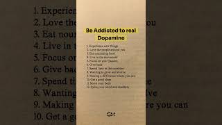 Be addicted to real dopamine fyp motivation [upl. by Asia761]