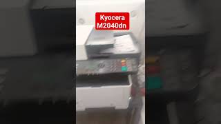 Kyocera M2040dn duplex printer error C6600 C2010 C6000 [upl. by Hazaki831]