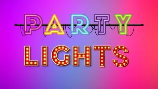 Party Lights With Music I Led Lights Flashing I Color Changing Screen I Neon Lights I Dance Lights I [upl. by Arbma]