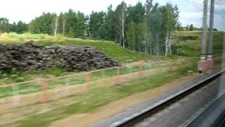 Sheremetyevo airport  Savyolovsky railway terminal trip Moscow Part 1 [upl. by Mary832]