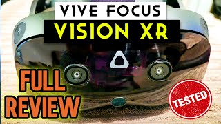 NEW PCVR Headset Vive Focus VISION REVIEW BUY or AVOID MSFS 2024 VR [upl. by Anrim]