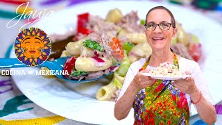 Ensalada de Coditos con Atún Ligera y Fresca [upl. by Eidok]