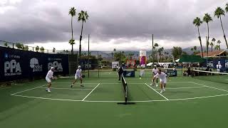 2023 PPA Hyundai Masters Mens Pro Doubles Steve Deakin Pat Smith Chuck Taylor Brandon French [upl. by Maxie553]