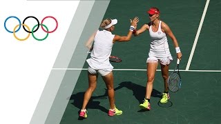 Rio Replay Womens Tennis Doubles Final Match [upl. by Wyn]