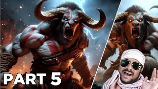 GOD OF WAR 1 Gameplay Reaction Walkthrough  MINOTAUR vs DR FIS FIS  Part5 [upl. by Kirrad]