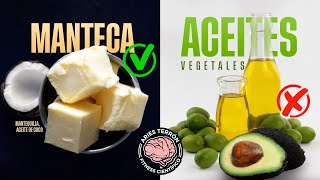 MANTECA vs ACEITE ¿Cuál es MEJOR para COCINAR ¡No lo vas a creer [upl. by Blain416]