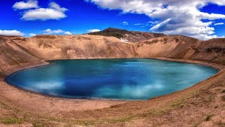 Studlagil Canyon İzlanda Víti Crater Krafla Volcano İceland Puffins Borgarfjordur Eystri [upl. by Orlan342]