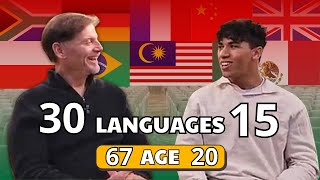 How this 20 yearold POLYGLOT learned 15 languages in 7 years [upl. by Lyssa]