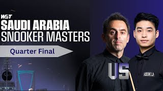 🔴LIVE Ronnie OSullivan vs Si Jiahui Saudi Arabia Snooker Masters Championship League 2024 [upl. by Suivatram665]