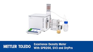 Excellence Density Meter with SPR200 SV3 and DryPro [upl. by Karney]