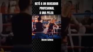 Retó a un boxeador profesional a pelear [upl. by Ahsikcin386]