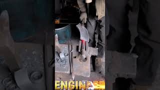 Knife Forging Process shortsvideo automobile machinetools machine [upl. by Eenehs]