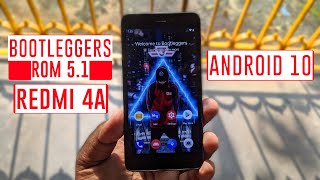 Install Bootleggers 51 for Redmi 4a rolex  Android 10  Fix launcher  FM radio [upl. by Eimmas801]