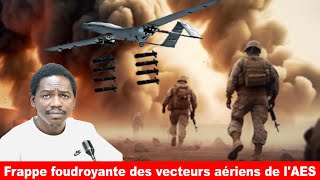 Sam Samabaly  Frappe foudroyante des vecteurs aériens de lAES sur les terroristes [upl. by Assirual]