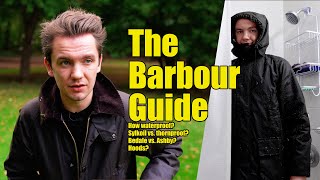 The Complete Barbour Waxed Jacket Guide  Bedale waterproof test [upl. by Gleeson]