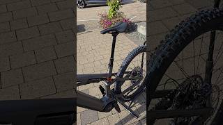 Cube Stereo Hybrid ONE44 Dropper Test ✅cube mtb ebike new shorts 2025 droppertestinghybrid [upl. by Anuhsal]