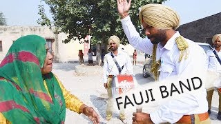 Fauji Band  Full Video  Punjabi Comedy Videos 2019  Dhana Amli  Pawitar Singh [upl. by Ainav]