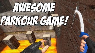 AWESOME PARKOUR GAME Kreedz Climbing [upl. by Haleeuqa]