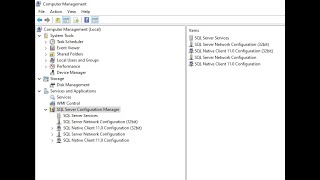 Not Showing SQL Server Configuration Manager in Windows 10 fixed Missing SQL Configuration Manager [upl. by Onimod]