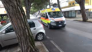 Ambulanza Croce Verde CavallinoTreporti in emergenza  Ambulance in emergency [upl. by Ramsa]