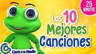 Las mejores canciones infantiles  Los Mejores vídeos infantiles  Canciones infantiles dela granja [upl. by Ettenaej]