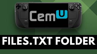 Where to Store amp Save the Keystxt File for CEMU with EmuDeck [upl. by Enylhsa]