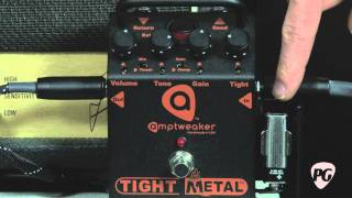 Video Review  Amptweaker Pedals TightMetal Distortion [upl. by Weinrich]