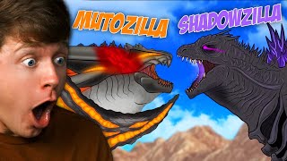 MUTOZILLA vs SHADOWZILLA the FUSION BATTLE Epic [upl. by Ahsiuqal]