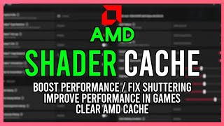 AMD Improve Stuttering amp Performance  Clear AMD Cache Guide  Improve Performance In Games 2024 [upl. by Yecac297]