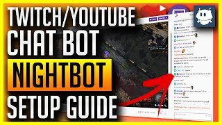 Nightbot  TwitchYouTube Setup Commands Giveaways Spam Protection  More [upl. by Alvita]