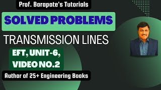 Solved Examples of Transmission Lines [upl. by Haye]