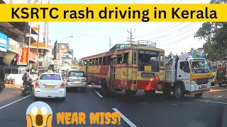 KSRTC rash driving Kerala [upl. by Ardnaxela661]