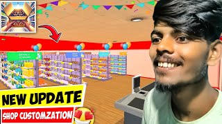 RETAIL STORE SIMULATOR NEW SHOP CUSTOMIZATION UPDATE [upl. by Alahsal716]