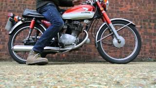 1971 Honda CB100 [upl. by Lemieux7]