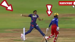 Mayank yadav bowling action analysis [upl. by Winzler]