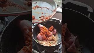 Chicken masala without oil zero oil cooking receipe food [upl. by Lezti]