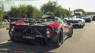 CHASING HYPERCARS on the Road Inside the €100M CONVOY of the Supercar Owners Circle 2024 [upl. by Standford]