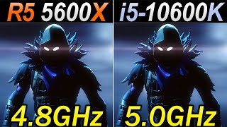 Ryzen 5 5600X Vs i510600K  Stock and Overclock  RTX 3080 and RTX 3060 Ti Benchmarks [upl. by Swihart]