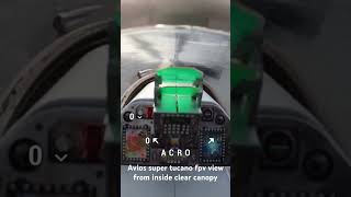 Avios super tucano fpv view from inside clear canopy [upl. by Doro544]