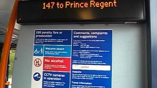 147 to Prince Regent Short Journey [upl. by Scherle]