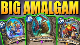 Making UNSTOPPABLE Taunts with Amalgam Rogue  Hearthstone [upl. by Llekcm455]