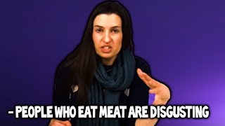 Crazy Vegetarians Try Meat For The First Time [upl. by Nylrem]