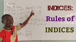 Indices How to Solve Indices ProblemsRules of Indices [upl. by Crichton287]