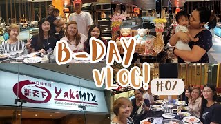 YAKIMIX UNLI BUFFET  BIRTHDAY CELEBRATION OF ATE MEAN 🎂 [upl. by Sol]