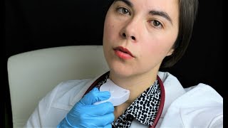 ASMR Thyroid Doctor Examination  Lymph Nodes Ultrasound [upl. by Tnaryb]