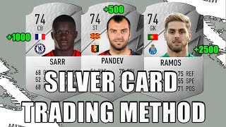 FIFA 22 SILVER CARD TRADING METHOD  HOW TO MAKE 100K COINS [upl. by Earas387]