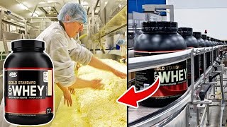 How WHEY PROTEIN is Made In Factories  You Wont Want to Miss This [upl. by Ahsienaj]