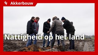 Akkerbouwers over nattigheid op het land [upl. by Simson]